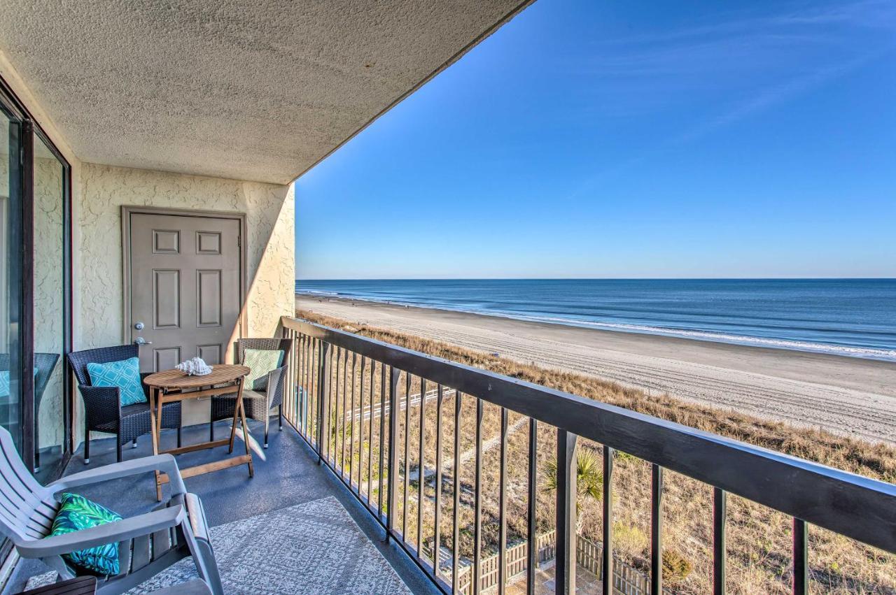 Luxury Myrtle Beach Condo Oceanfront With Hot Tub! エクステリア 写真