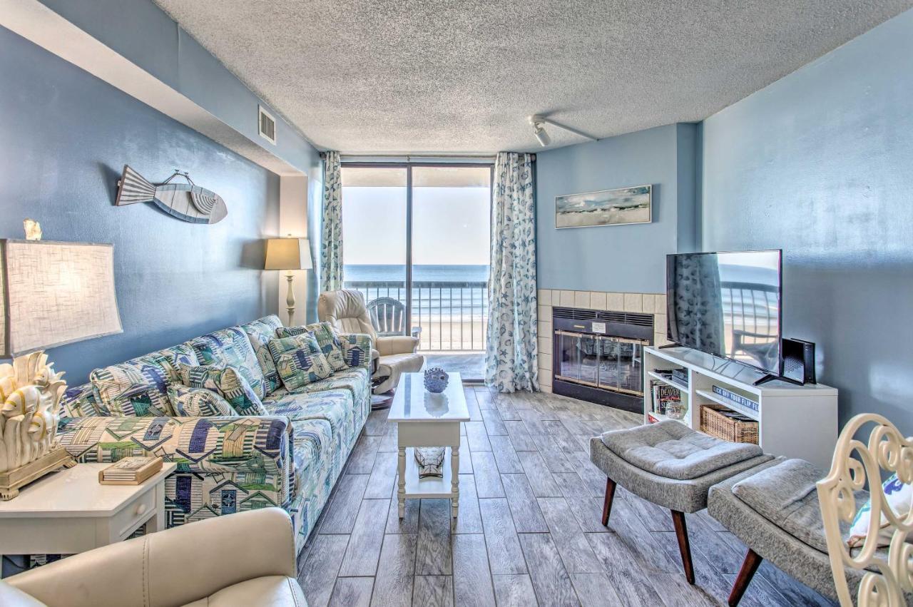 Luxury Myrtle Beach Condo Oceanfront With Hot Tub! エクステリア 写真