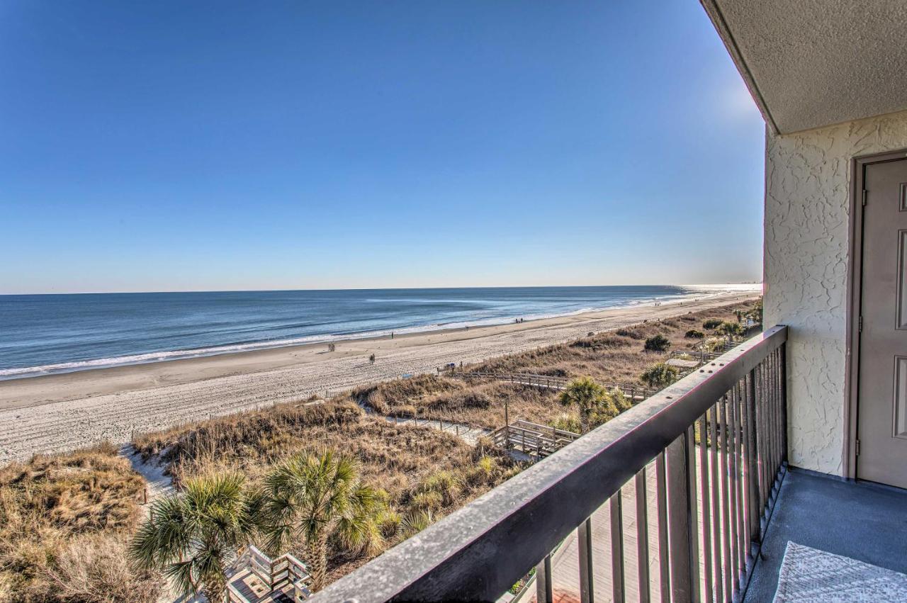 Luxury Myrtle Beach Condo Oceanfront With Hot Tub! エクステリア 写真
