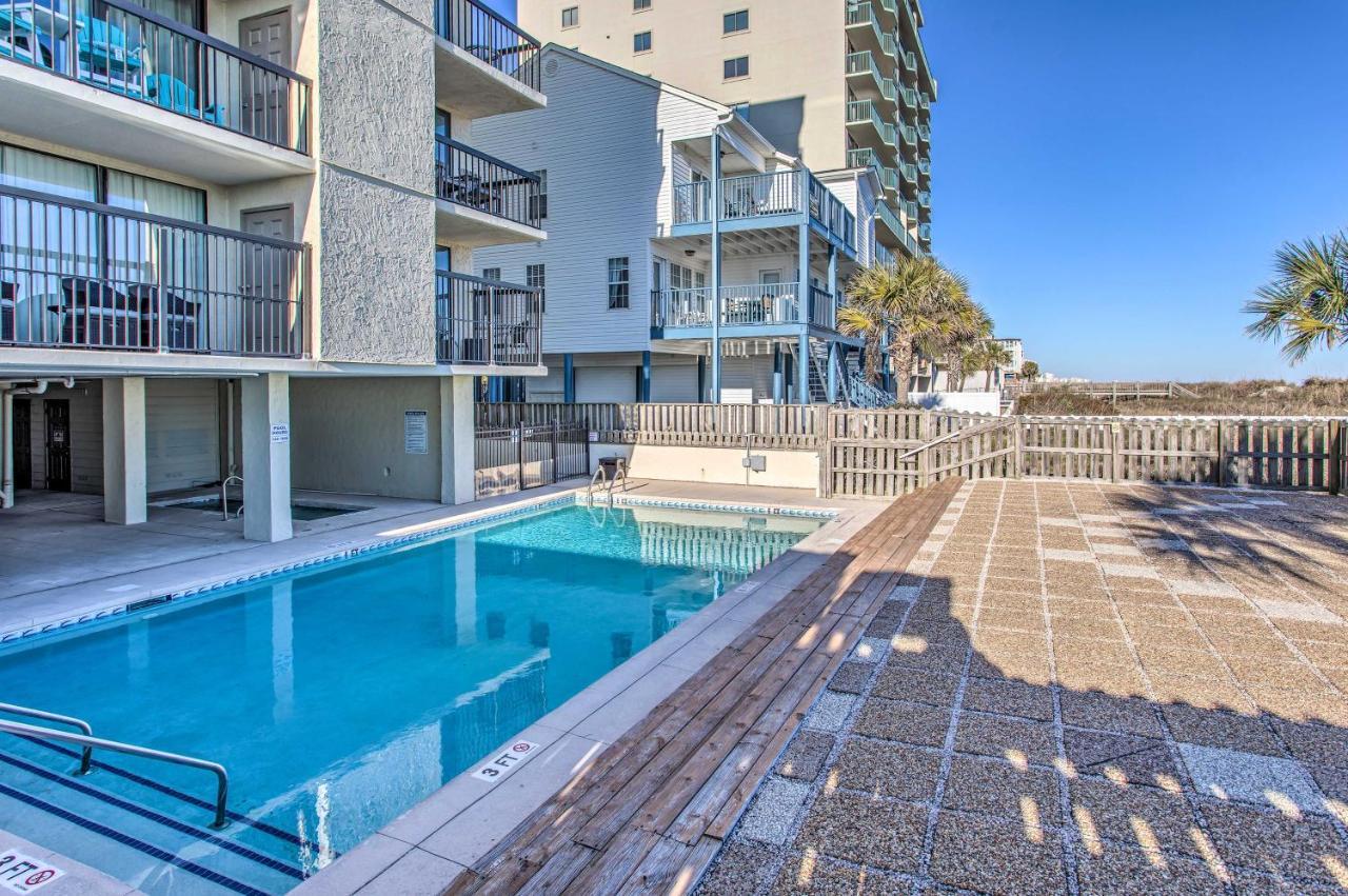 Luxury Myrtle Beach Condo Oceanfront With Hot Tub! エクステリア 写真