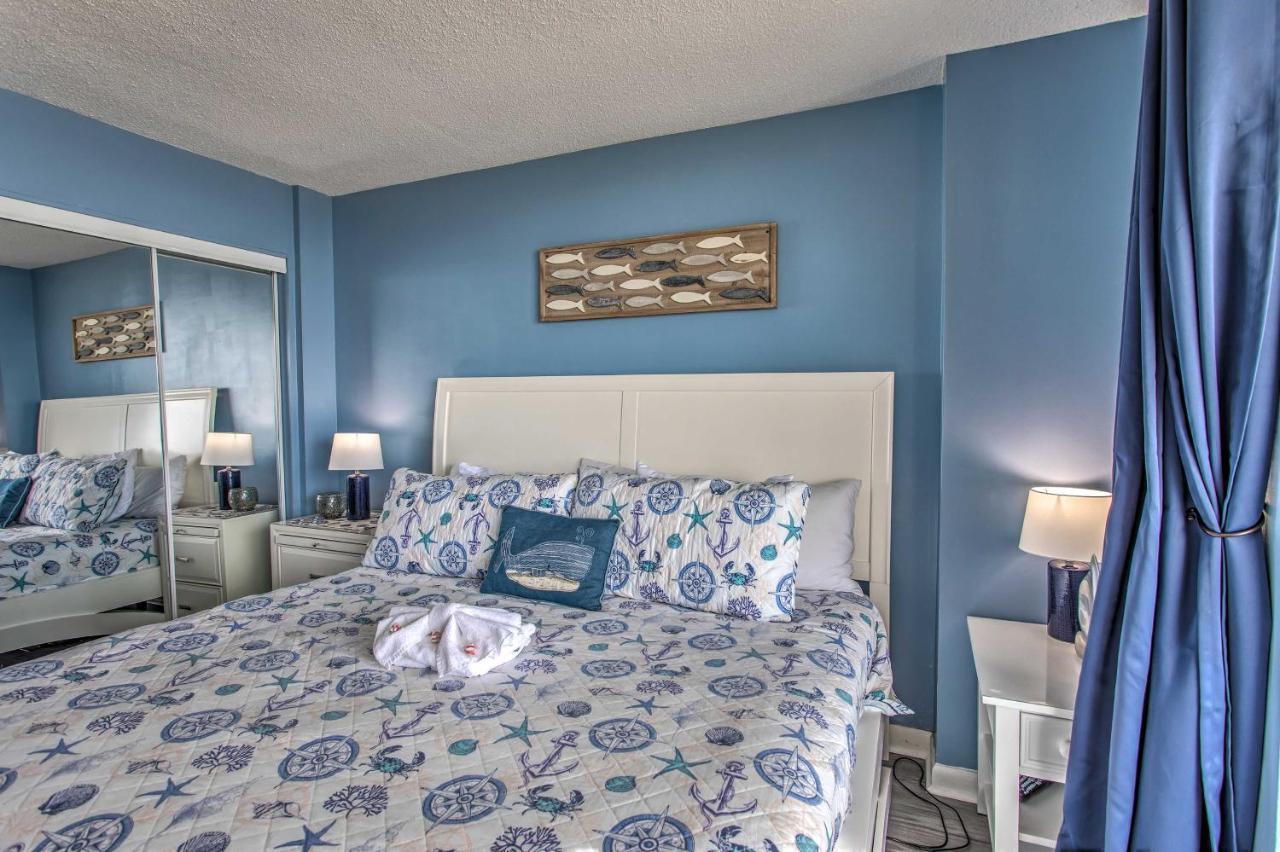 Luxury Myrtle Beach Condo Oceanfront With Hot Tub! エクステリア 写真